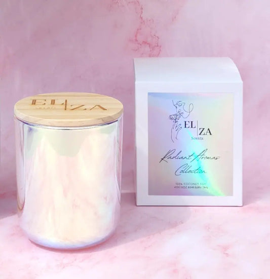 Prism Dance Iridescent Candle Jar – Radiance Range